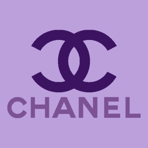 Chanel Aesthetic Purple Logo Vector