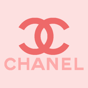 Chanel Aesthetic Red Logo Vector