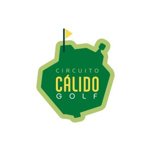 Circuito Cбlido Golf Logo Vector