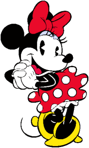 Classic Minnie Mouse Logo Vector