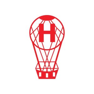 Club Atletico Huracan De Ingeniero White Logo Vector