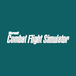 Combat Flight Simulator Logo Vector