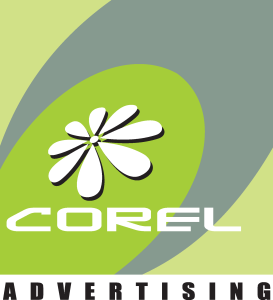 Corel Advertising Logo Vector