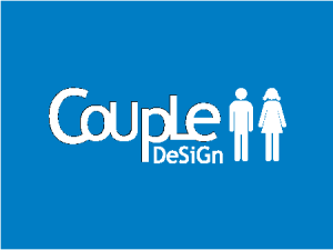 Couple Design Logo Vector