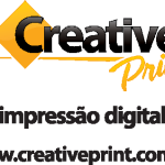 Creative Print Impressao Digital Logo Vector