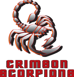 Crimson Scorpions Logo Vector