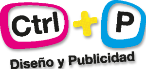 Ctrl +P Diseno Y Publicidad Logo Vector