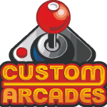 Custom Arcades Manufacturing Logo Vector