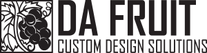 Da Fruit Custom Design Solutions Logo Vector