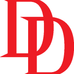 Daredevil Monogram Logo Vector