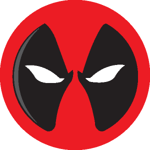 Deadpool Icon Logo Vector