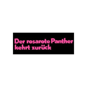 Der Rosarote Panther Kehrt zurueck Logo Vector