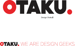 Design Otaku Logo Vector