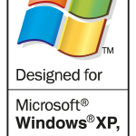 Designed For Microsoft Windows Logo Vector