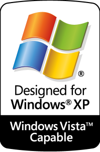 Designed For Microsoft Windows Xp Logo Vector