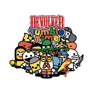 Devolver Tumble Time Logo Vector