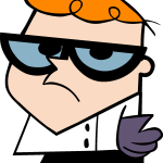 Dexter Laboratory Logo Vector