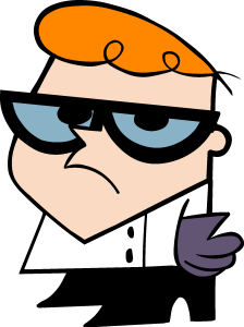 Dexter Laboratory Logo Vector