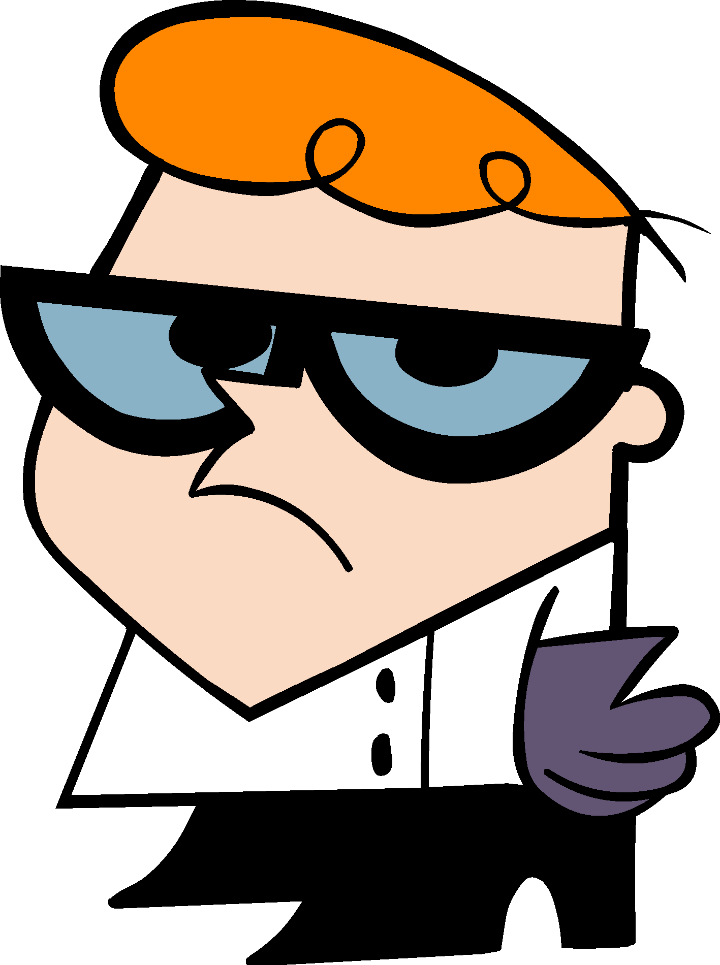 Dexter Vector Cartoon Character From Dexter's Laboratory