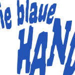 Die Blaue Hand Logo Vector