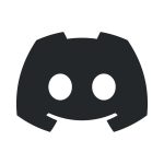 Discord Black Logo Vector