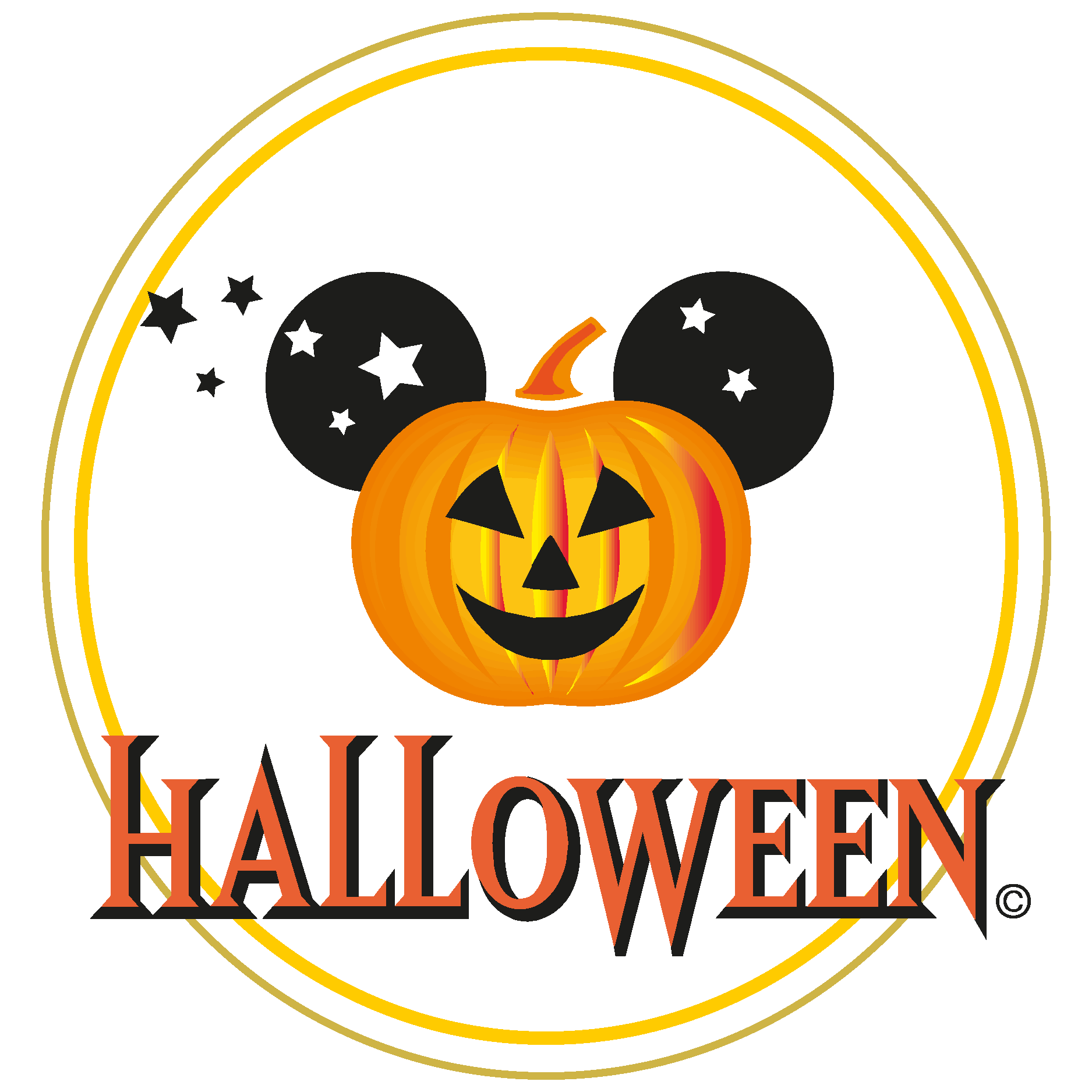 Disney Halloween Logo Vector - (.Ai .PNG .SVG .EPS Free Download)