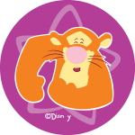 Disney Tigger Logo Vector