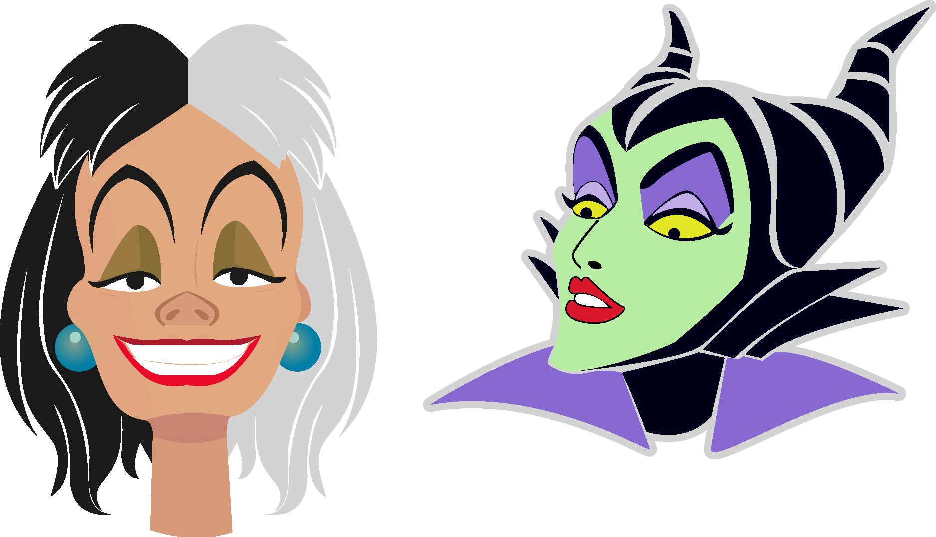 Disney Villains Faces Logo Png Vector Ai Free Downloa - vrogue.co