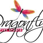 Dragonfly Creative Studio Logo Vector