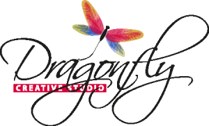 Dragonfly Creative Studio Logo Vector