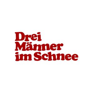 Drei Manner im Schnee Logo Vector