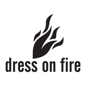 Dress On Fire Logo Vector