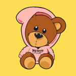 Drew Bear Bieber Logo Vector