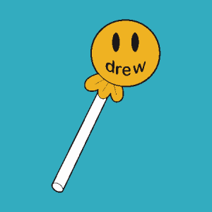 Drew Candy Logo Vector