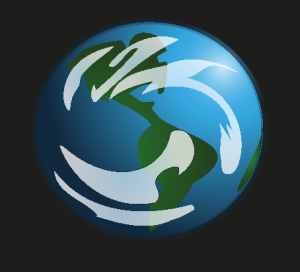 Earth Design Logo Vector