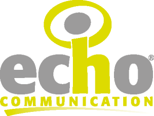 Echo Communication Logo Vector