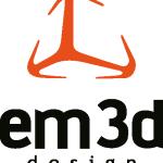 Em3D Design Logo Vector