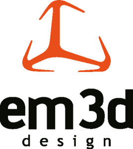Em3D Design Logo Vector