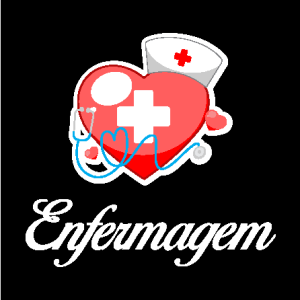 Enfermagem Arte Logo Vector