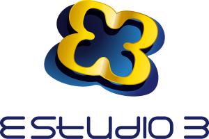 Estudio 3 Logo Vector