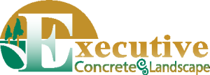 Executive Concrete & Landscape Logo Vector