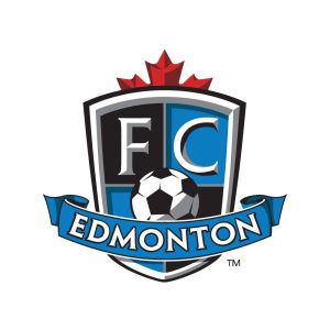 Fc Edmonton Professional Soccer Logo Vector