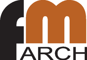 Fm Arch Color Logo Vector