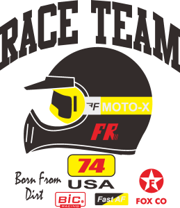 Fox Race Team Logo Vector