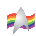 Gay Star Trek Logo Vector