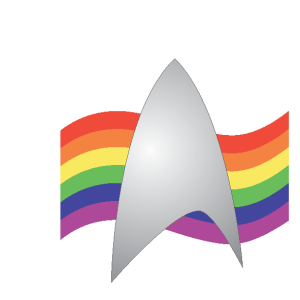 Gay Star Trek Logo Vector