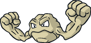 Geodude Logo Vector