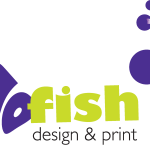 Go Fish Design & Print Logo Vector