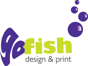 Go Fish Design & Print Logo Vector