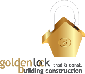 Golden Lock Logo Vector